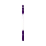 Playboy Pleasure This and That Double End Massager Acai in purple with a unique double-ended design for versatile pleasure.