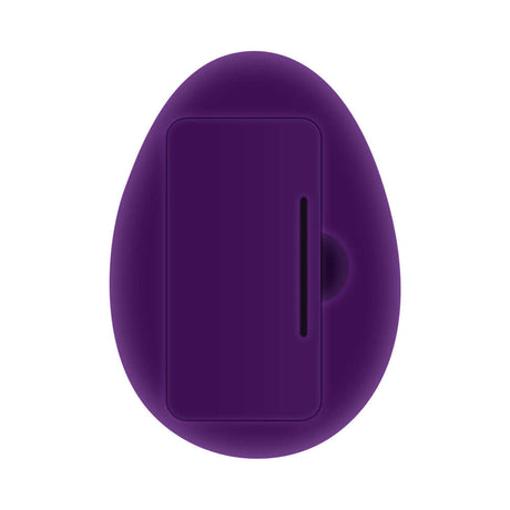 Playboy Pleasure This and That Double End Massager Acai purple silicone design for versatile pleasure.