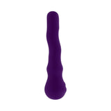 Playboy Wiggle It Vibrator Acai in vibrant purple, featuring a twisting, wiggling design for enhanced stimulation.