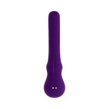Playboy Wiggle It Vibrator Acai in purple color, featuring a unique twisting and wiggling design for intense pleasure.