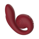 SVibe Snail Gizi Pro Vibrator Bordeaux, a body-safe silicone vibrator for triple-zone stimulation.