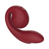 SVibe Snail Gizi Pro Vibrator Bordeaux in a sleek, ergonomic design with body-safe silicone for versatile stimulation.