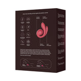 SVibe Snail Gizi Pro Vibrator Bordeaux packaging showcasing triple stimulation features and silicone design.