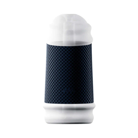 VeDO Spank Rechargeable Vibrating Stroker Clear, a 7-inch insertable stroker for ultimate pleasure and control.