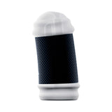 VeDO Spank Rechargeable Vibrating Stroker Clear, a 7-inch insertable stroker with a soft, stretchable design.