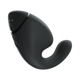 Womanizer Next Duo Massager Black side view showcasing buttons and ergonomic design