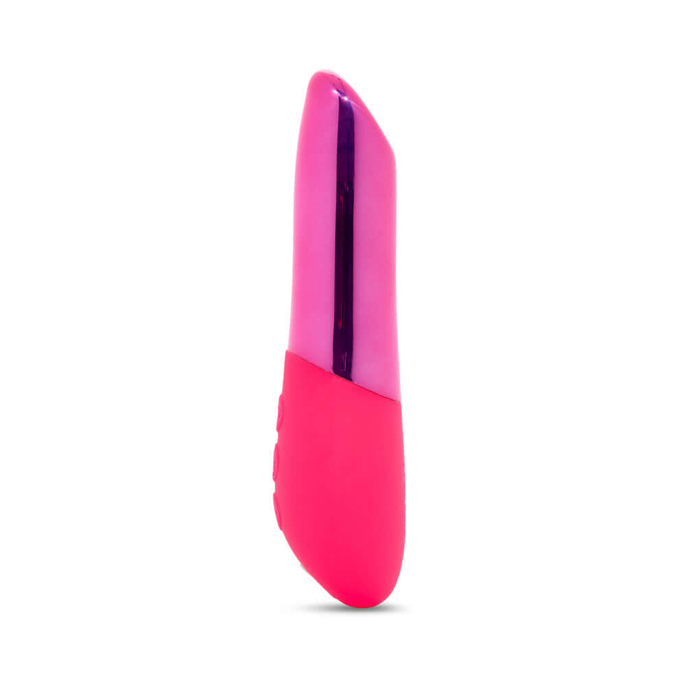Nu Sensuelle Nikita Bullet with Nitro Motor Deep Pink side view of the powerful bullet vibrator.