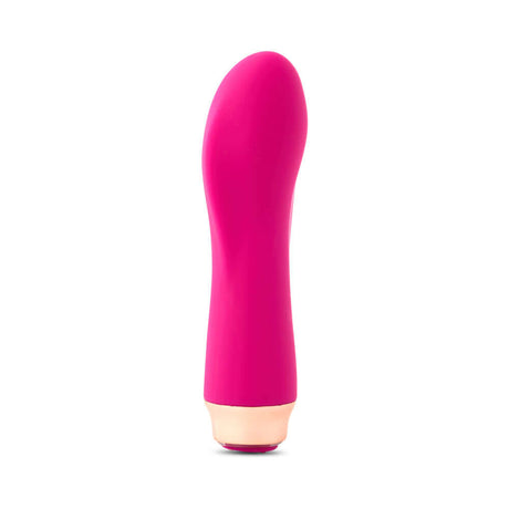 Nu Sensuelle Lynx Bullet with Nitro Motor Magenta, a sleek pink vibrator with powerful deep vibrations.