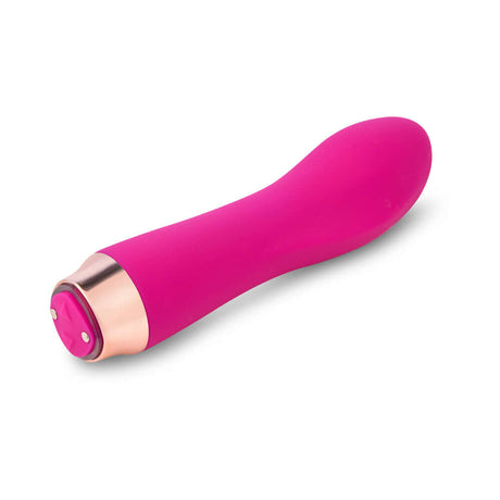 Nu Sensuelle Lynx Bullet with Nitro Motor Magenta sleek vibrator with body-safe silicone and powerful vibrations.