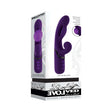 Evolved Pleasure Puff Inflatable Massager Purple in packaging, showcasing its design and features for enhanced pleasure.