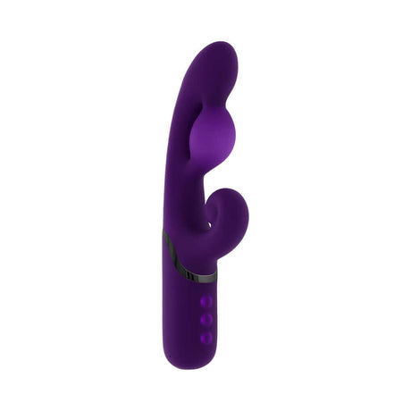 Evolved Pleasure Puff Inflatable Massager Purple shown in a sleek design, perfect for customizable pleasure and targeted vibration.