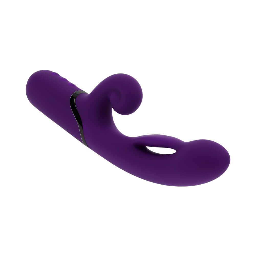 Evolved Pleasure Puff Inflatable Massager Purple for customizable intensity and exquisite stimulation.