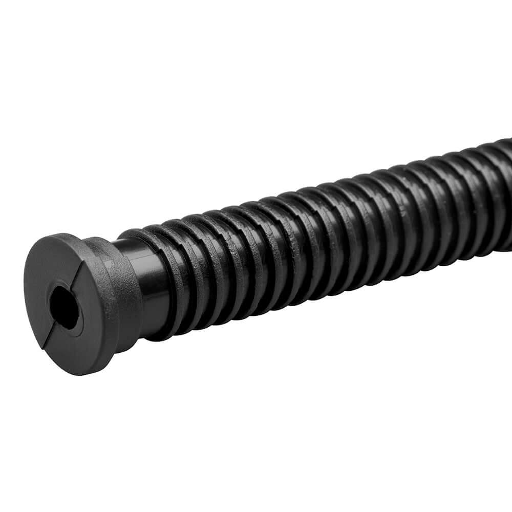 Close-up of JOCK Pump Up Gauge Penis Pump with Pull Rod detailing the textured surface for grip and control.