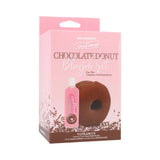 GoodHead Chocolate Donut Blowjob Set packaging featuring a donut stroker and lubricant for enhanced pleasure.