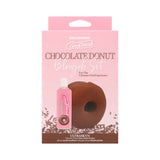 GoodHead Chocolate Donut Blowjob Set packaging with donut stroker and flavored lube, for ultimate oral experience.