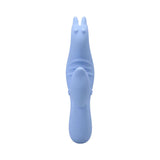 Polynesian Pleasures Into The C Seahorse Siren Maui Blue vibrator in soft blue color.