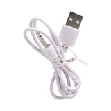 USB charging cable with 3.5mm audio jack, ideal for connecting devices.
