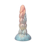 Vac-U-Lock x Fantasy Fuckers Milky Way Multi-Color silicone dildo with cosmic colors and textured design.