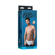 James Deen Porn Star Dildo 9 inch ULTRASKYN Cock packaging featuring male model and product details.