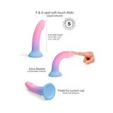 Love To Love Dildolls Utopia Small Silicone Dildo with soft touch and powerful suction cup for hands-free pleasure.