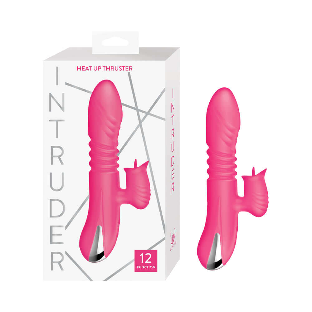 Intruder Heat Up Thruster Pink by Nasstoys in packaging showcasing its dynamic design and features.