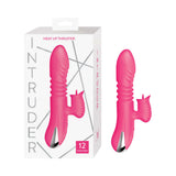 Intruder Heat Up Thruster Pink by Nasstoys in packaging showcasing its dynamic design and features.