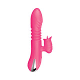 Intruder Heat Up Thruster Pink by Nasstoys, featuring dynamic dual-action stimulation and a semi-realistic shaft.