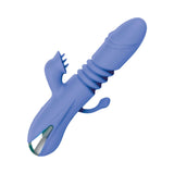 Intruder Heat Up Thruster with Tickler Blue featuring advanced thrusting and fluttering for customizable stimulation.