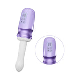 Temptasia violet Vixen Thrusting Dildo Vibrator Purple showing features and design for intense pleasure.