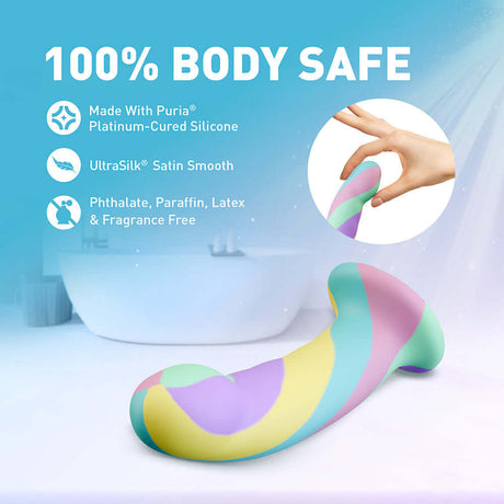 Avant Daydream Silicone Dildo features 100% body-safe materials and premium craftsmanship for optimal pleasure.