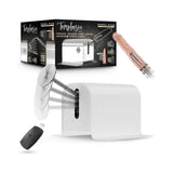 Temptasia Rebel Ride Sex Machine with remote control and thrusting attachments in packaging.