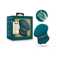 Blush Collection Riana Dark Teal clitoral stimulator in packaging showcasing AutoRub technology for precise stimulation.