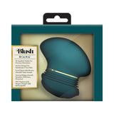 Blush Collection Riana Dark Teal clitoral stimulator packaging with AutoRub technology for precision stimulation.