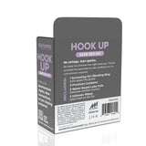 Dynamo Wellness Hook Up Intimacy Kit packaging featuring safe sex essentials for spontaneous moments.
