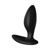 We-Vibe Ditto Plus Remote Control Vibrating Anal Plug Black side view on a white background.