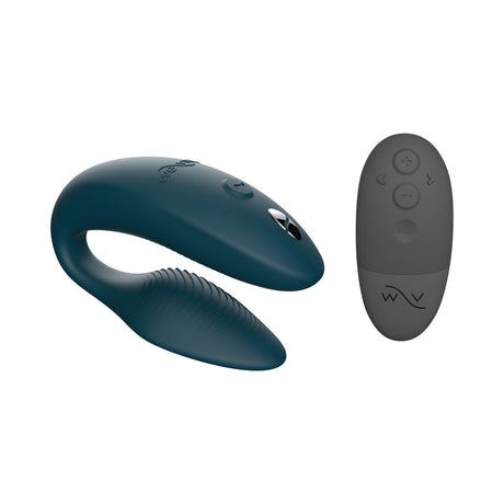 We-Vibe Sync 2 Remote Control Couples Vibrator Green Velvet with remote control.