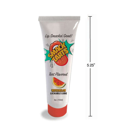 Smack Tarts Lickable Lube Sour Watermelon 2 Oz tube with fun design and watermelon flavor details.