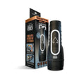 MSTR B8 Goon & Grip Vibrating Pressure Play Stroker packaging with product design and features highlighted.