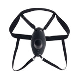 Evolved Come Closer G-spot Massager with Remote Black, a wearable vibrator designed for hands-free use.