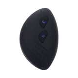 Gender X Spread The Love Prostate Massager Black ergonomic design with control buttons for enhanced pleasure.