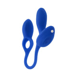Gender X Back For More Prostate Massager Blue, dual-ended silicone vibrator for targeted stimulation.