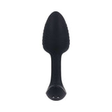Playboy Pleasure Rim Shot 2 Anal Plug featuring unique flicking motion and powerful vibrations in body-safe silicone.