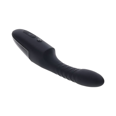 Playboy Overdrive Powerful Thrusting Vibrator with sleek design and textured detail for enhanced pleasure.