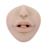 Zero Tolerance Riley Reid Movie and Realistic Kiss and Tell Stroker close-up of sculpted lips for ultimate pleasure.