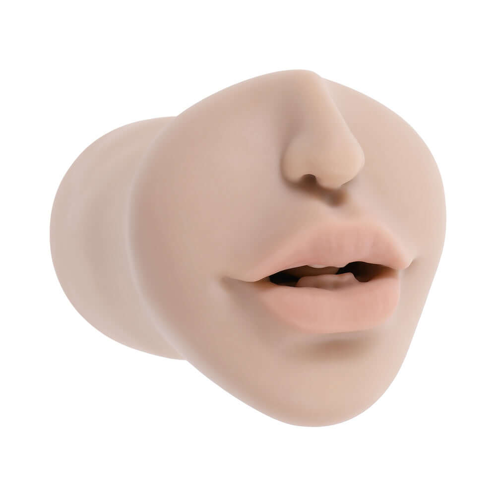 Zero Tolerance Riley Reid Movie and Realistic Kiss and Tell Stroker lifelike mouth design for enhanced pleasure.