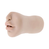 Zero Tolerance Riley Reid Movie and Realistic Kiss and Tell Stroker with lifelike lips and textured design.