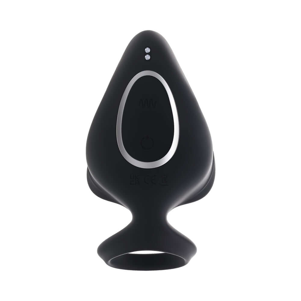 Zero Tolerance Ballin Out Black intimate massager with vibrating prostate shaft and cradling wings