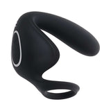 Zero Tolerance Ballin Out Black vibrating prostate massager with flexible wings for enhanced pleasure.