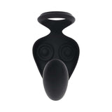Zero Tolerance Ballin Out Black prostate massager with vibrating shaft and flexible wings for ultimate stimulation.