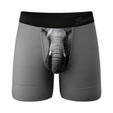 Shinesty The Junk In The Trunk Elephant Underwear with Fly M featuring playful elephant design and supportive pouch.